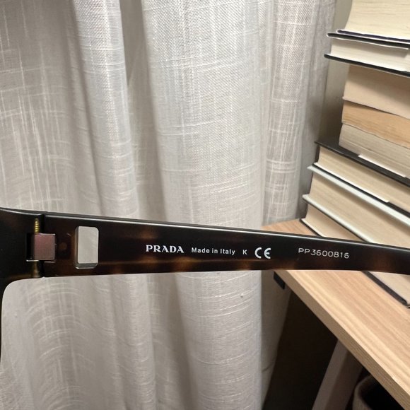 Prada Linea Rossa PS 01WS Sunglasses, Havana Rubber / Brown (58106H) - Picture 7 of 7